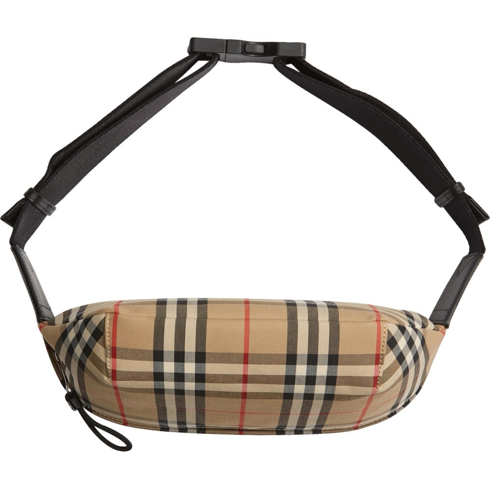 Burberry Sonny Check Canvas Belt Bum Bag - Picture 3 of 16